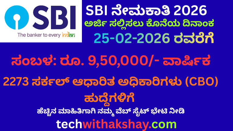 SBI Recruitment 2026