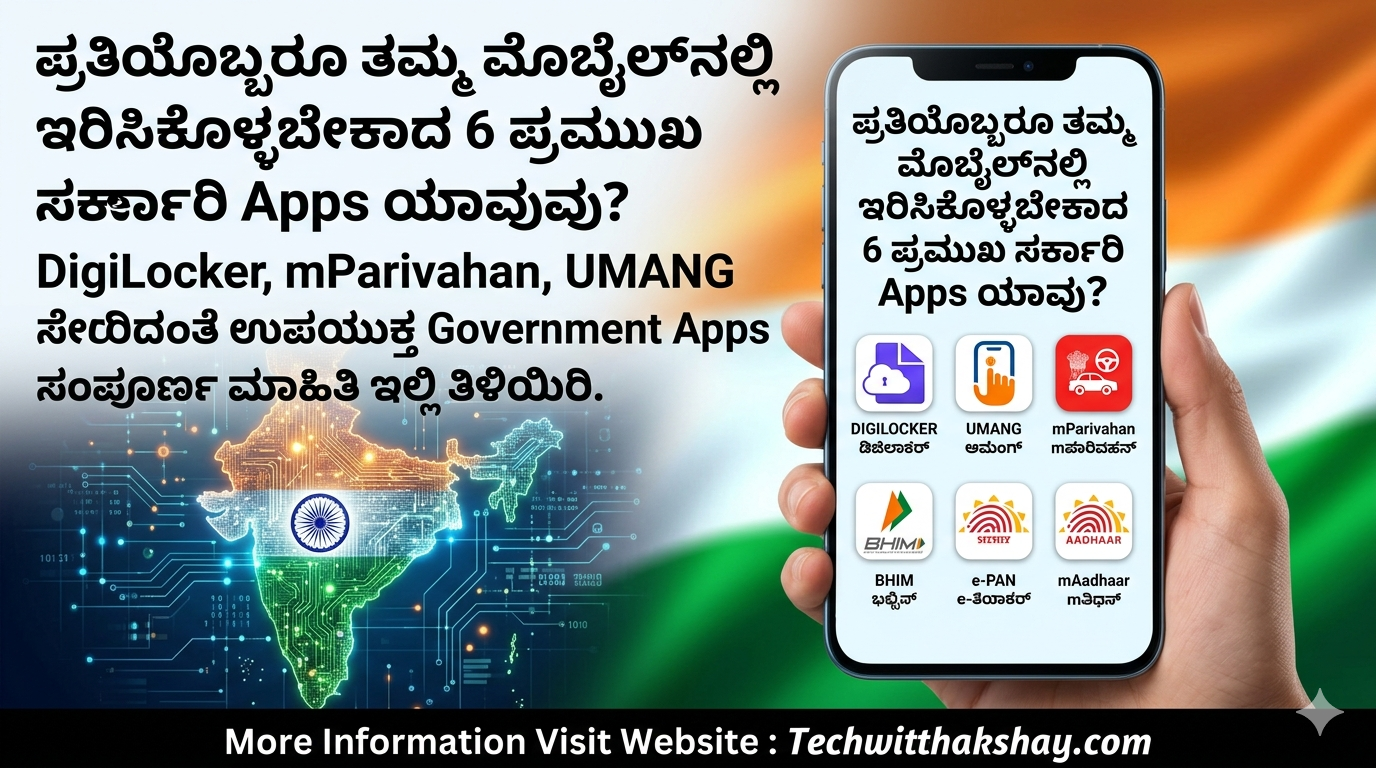 Government Apps Kannada-2026