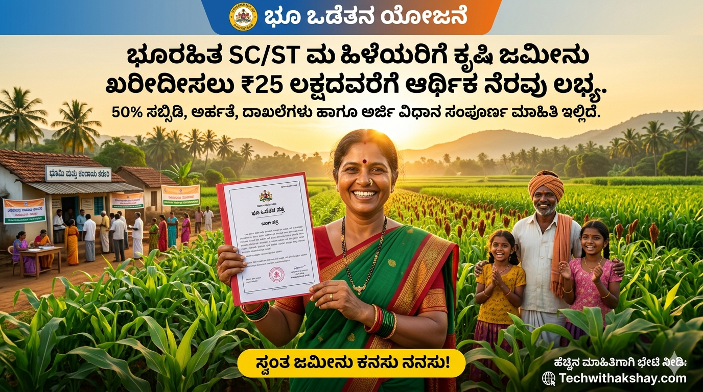 Bhoo Odetana Yojane 2026