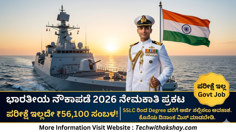 Indian Navy Recruitment -2026