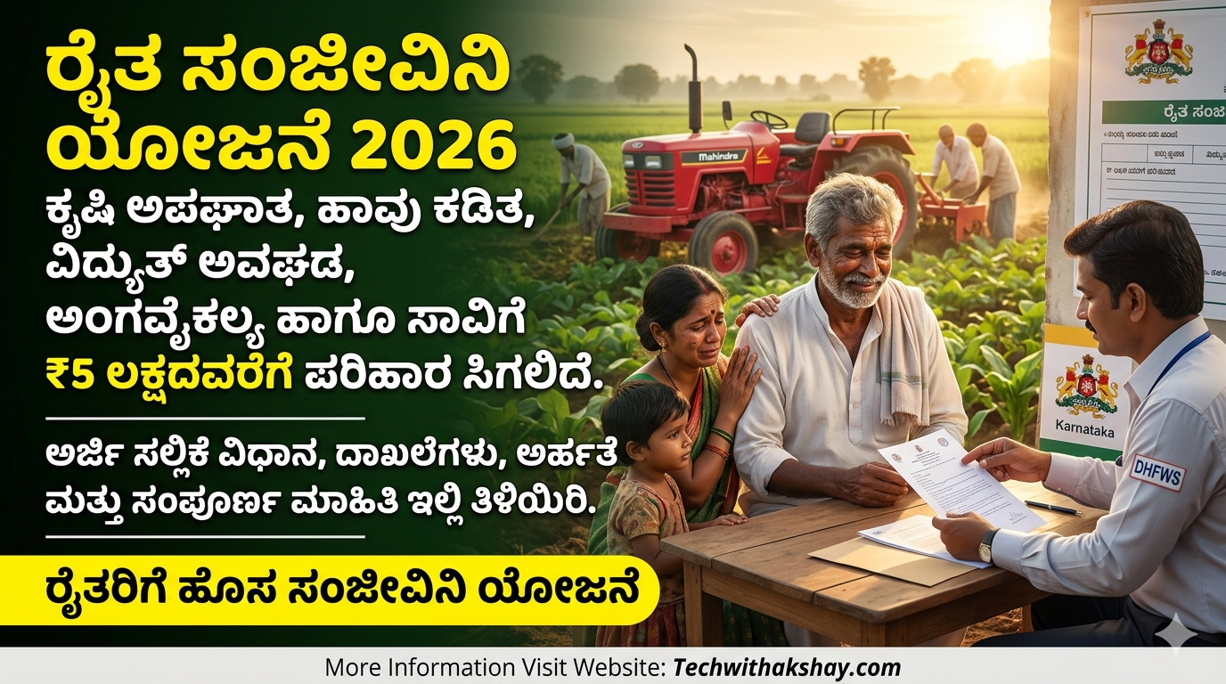 Raitha Sanjeevini Yojana 2026